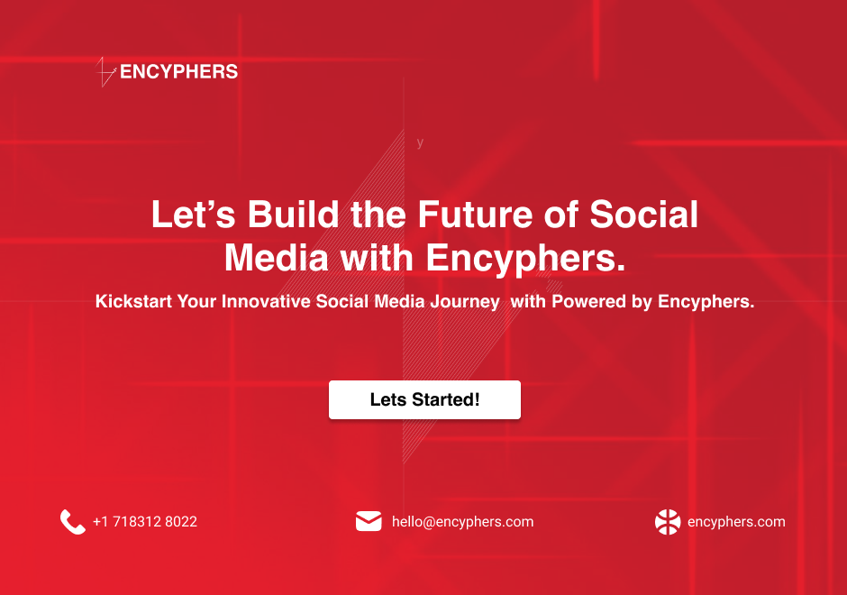 contact encyphers for social media services